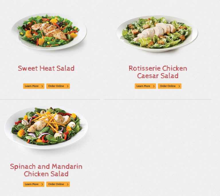 Swiss Chalet Menu Rotisserie & Grill Menu