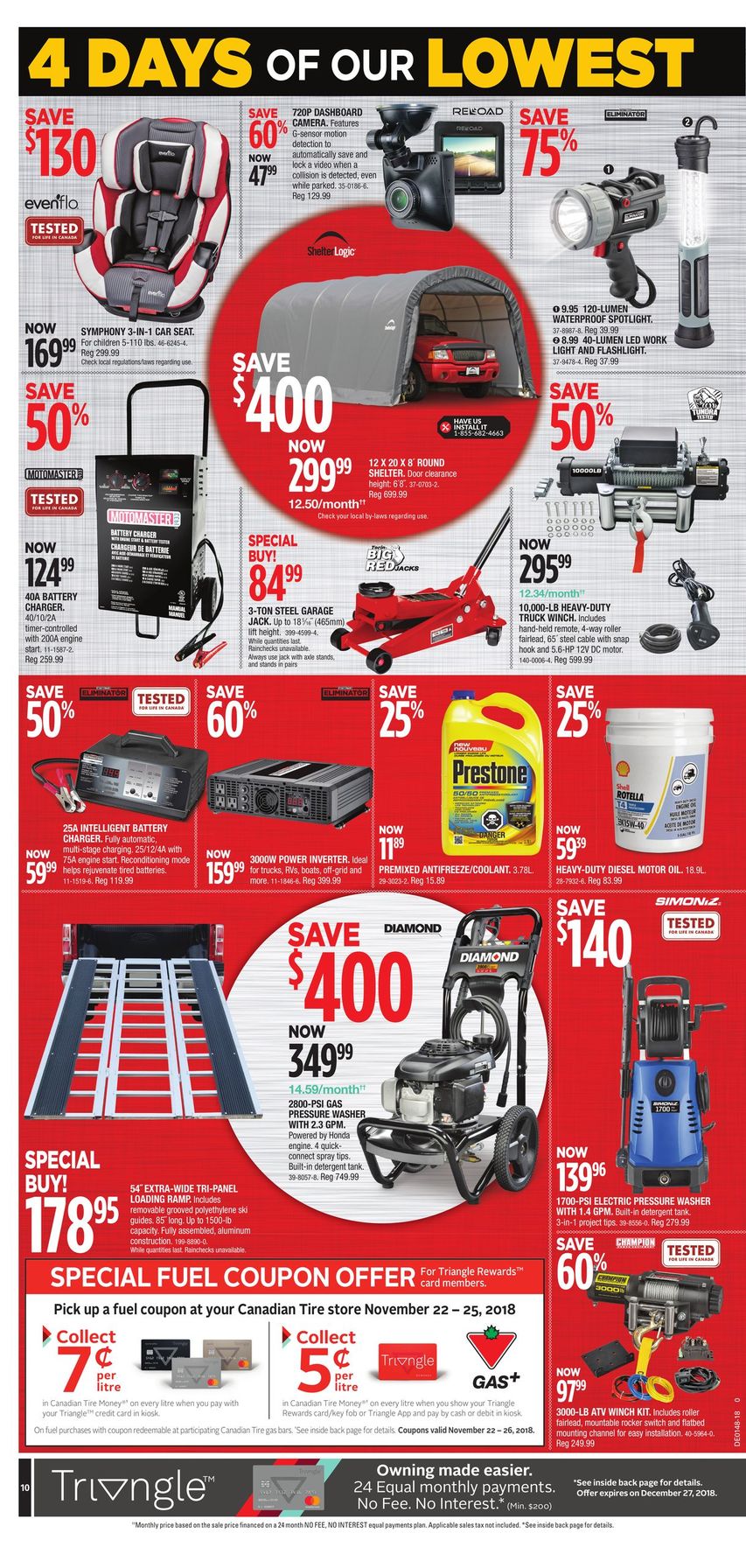 Canadian Tire Black Friday 2019 Flyer Sale