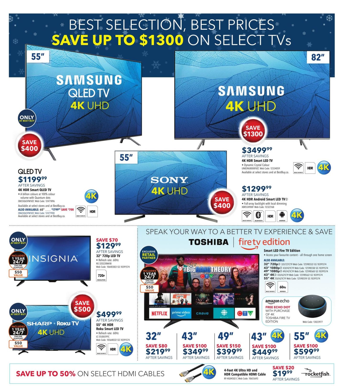Best Buy Black Friday Flyer Deals 2019 Canada - What Time Did Best Buy Open On Black Friday