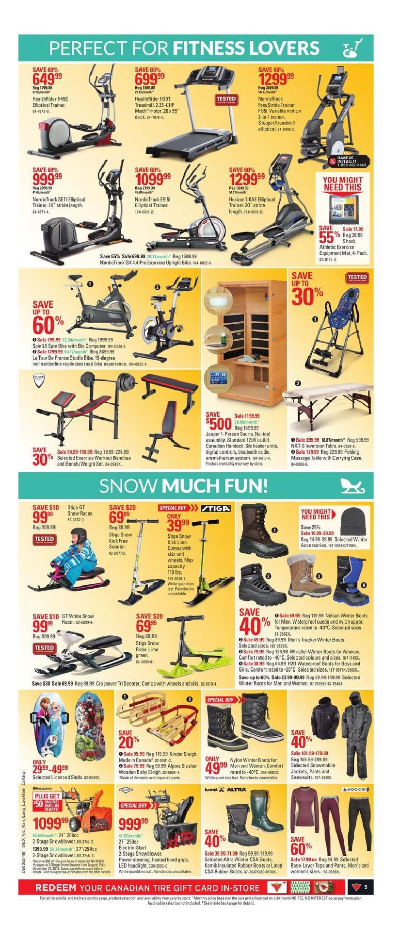 Canadian Tire Boxing Day Flyer Sale 2019