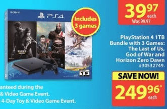 Playstation Ps4 Ps5 Black Friday 2020 Deals Canada