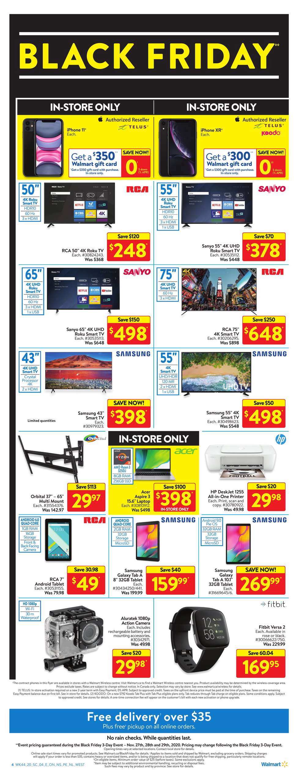 Walmart Black Friday Flyer Deals 2020 Canada - What Are The Black Friday Deals Today