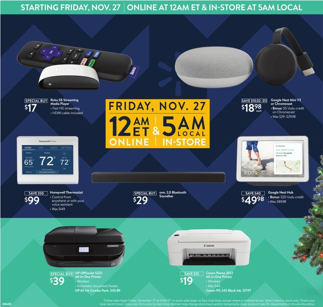 Walmart US Black Friday 2021 Flyer - When Is Black Friday Deals In Usa