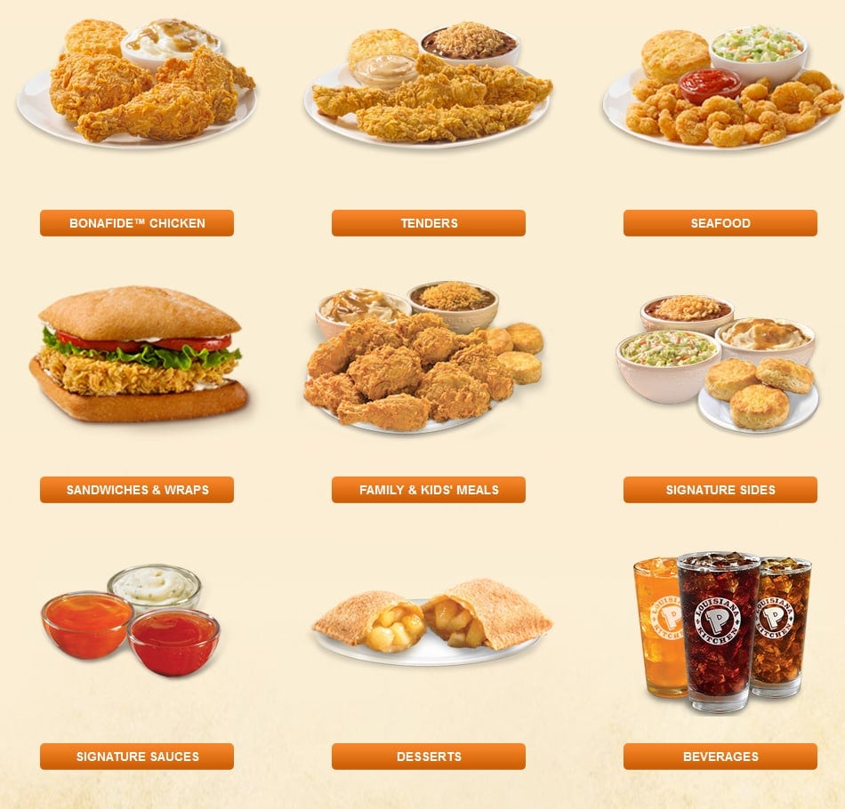 Popeyes Menu And Specials.