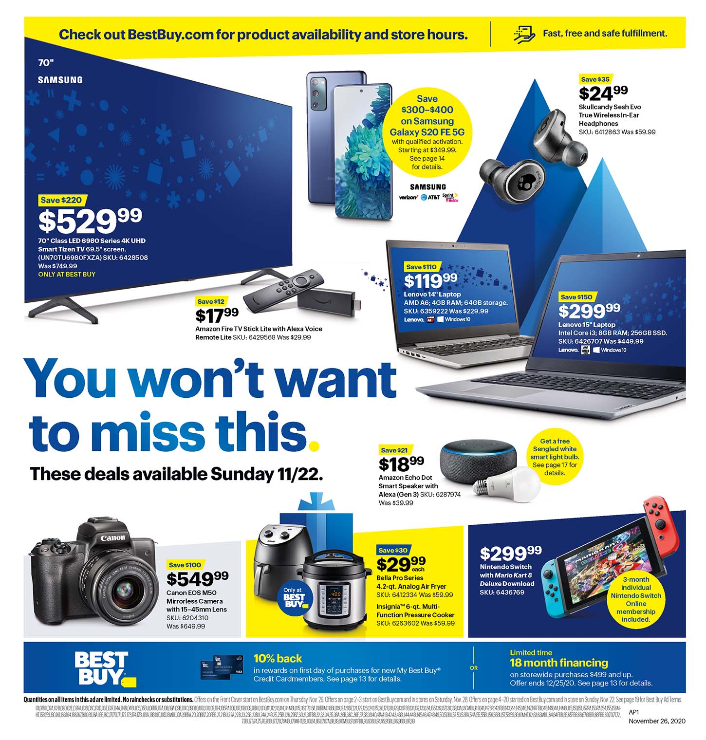 Best Buy US Black Friday 2021 Flyer