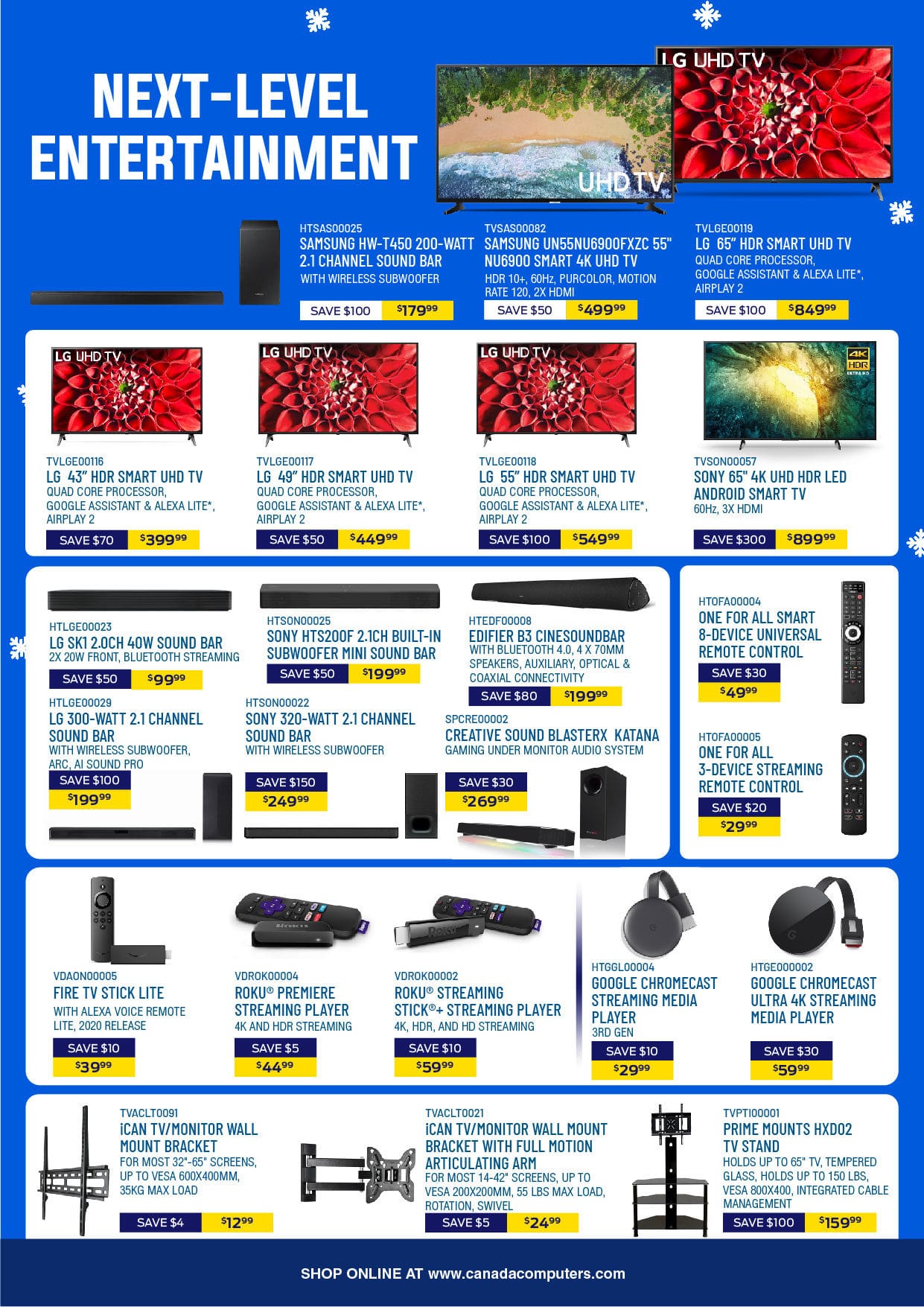 Canada Computers Boxing Day Sale 2021