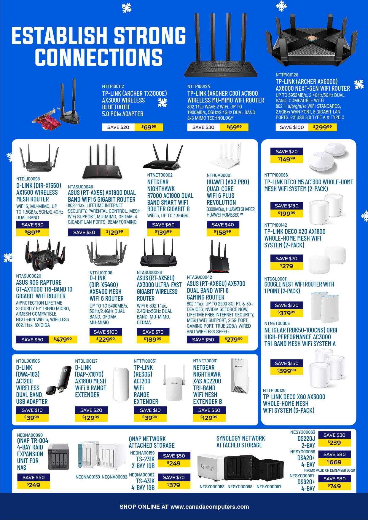Canada Computers Boxing Day Sale 2021