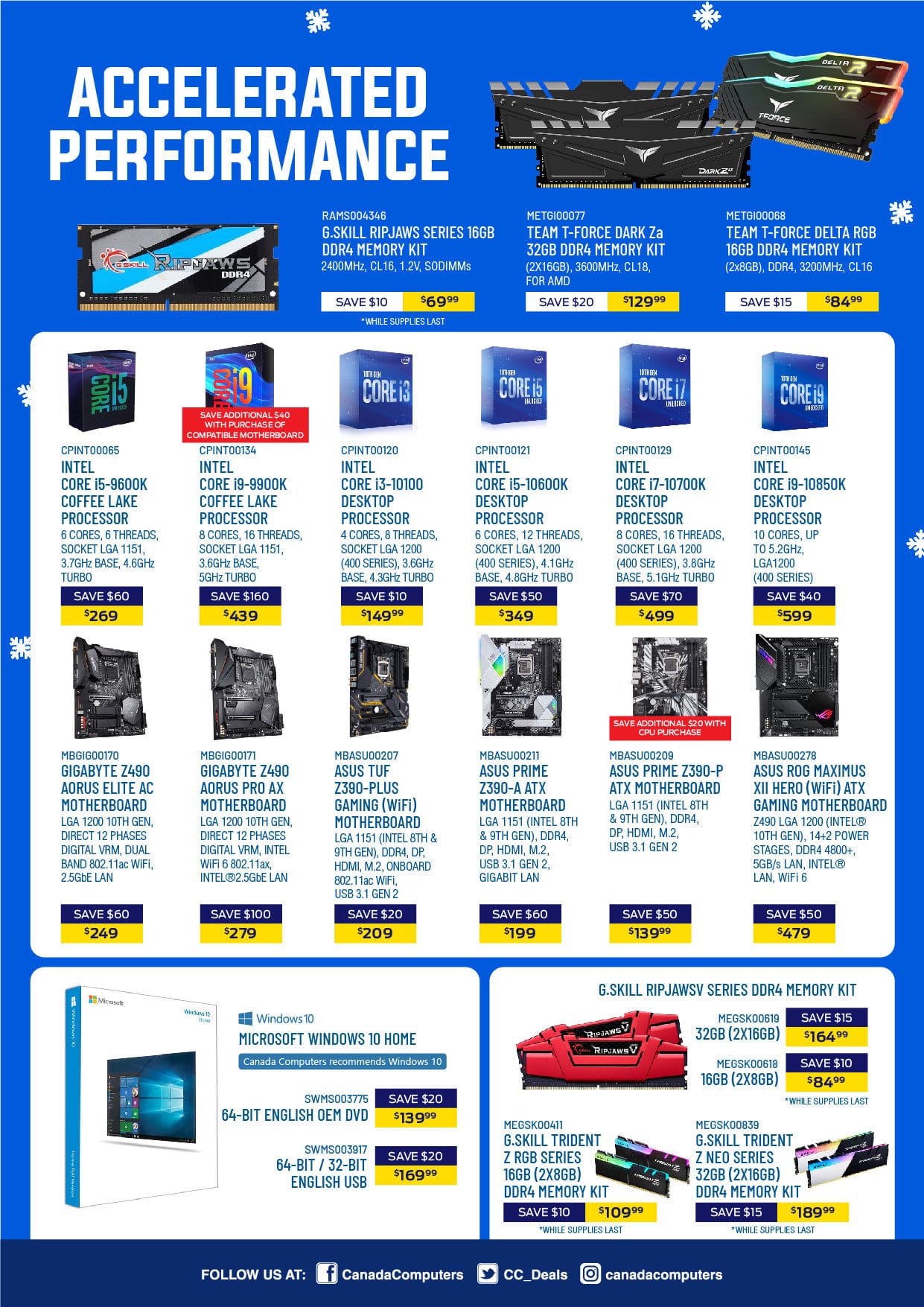 Canada Computers Boxing Day Sale 2021