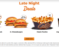 Harvey's Specials