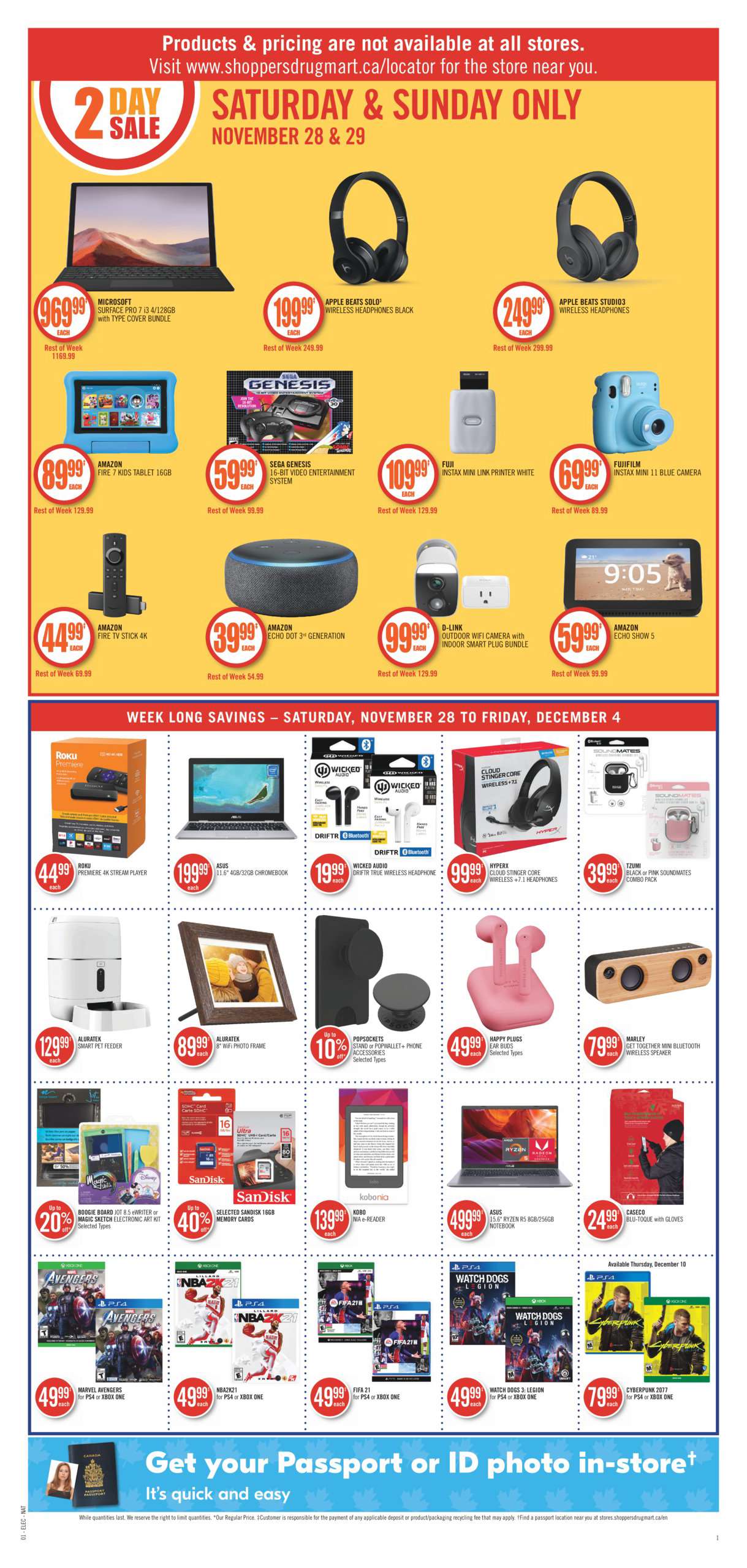 Shoppers Drug Mart Black Friday 2021 Sale Flyer