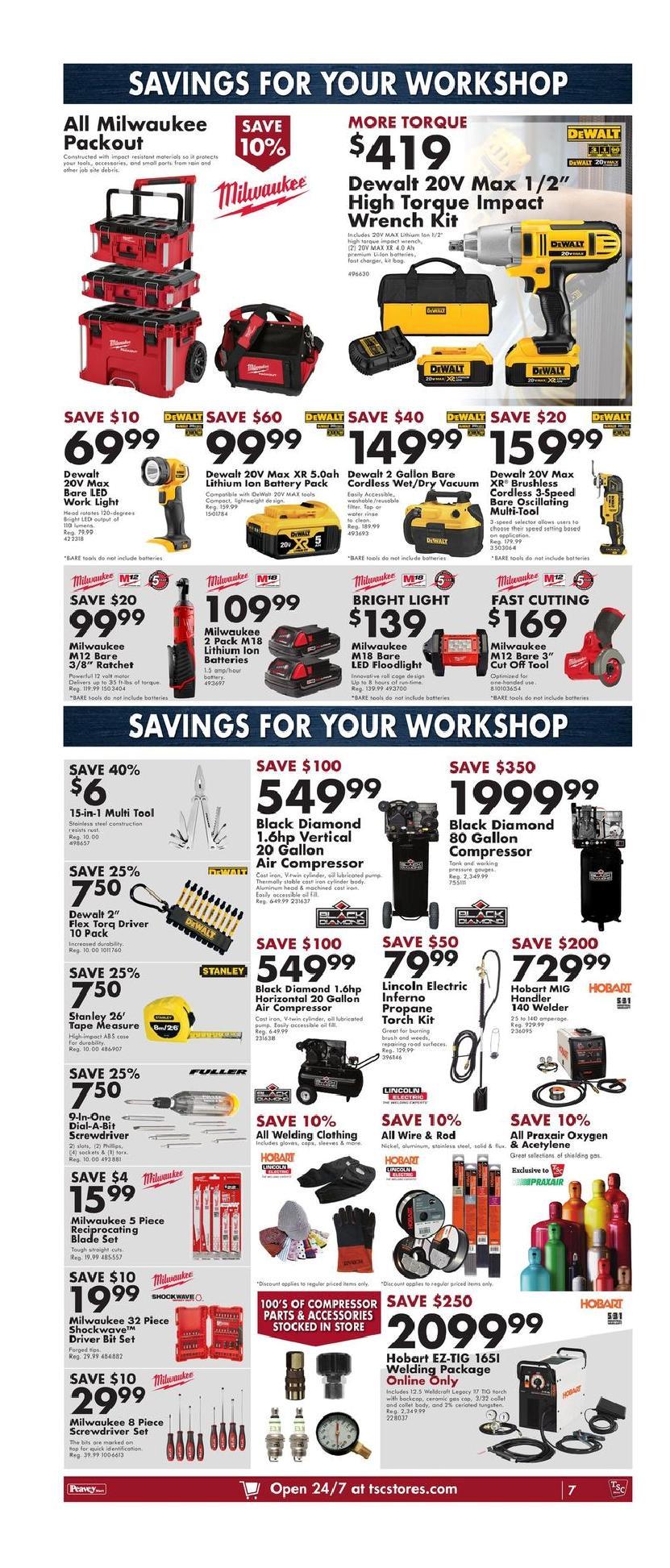 TSC Flyer Boxing Day Sales 2021