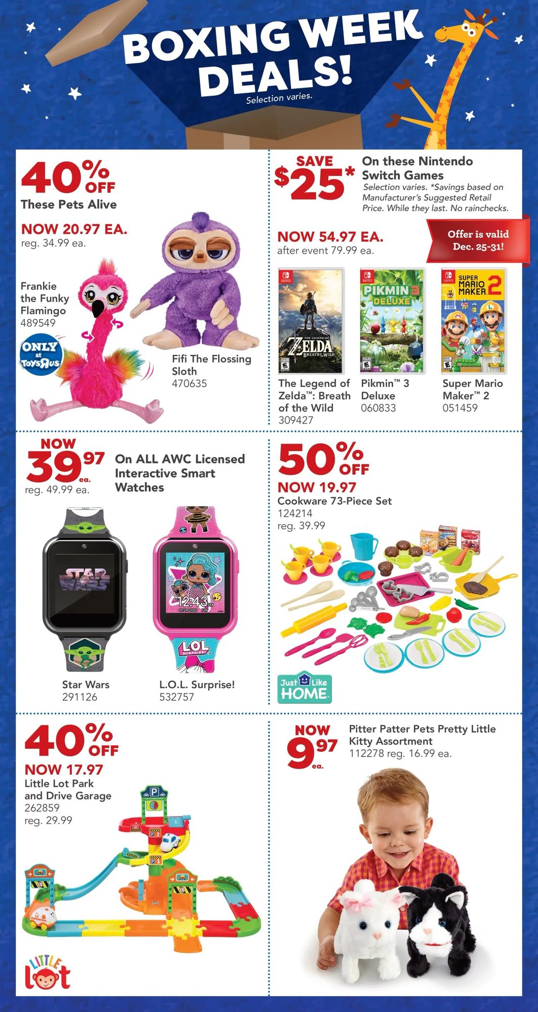 Toys R Us Flyer Boxing Day Sales 2022
