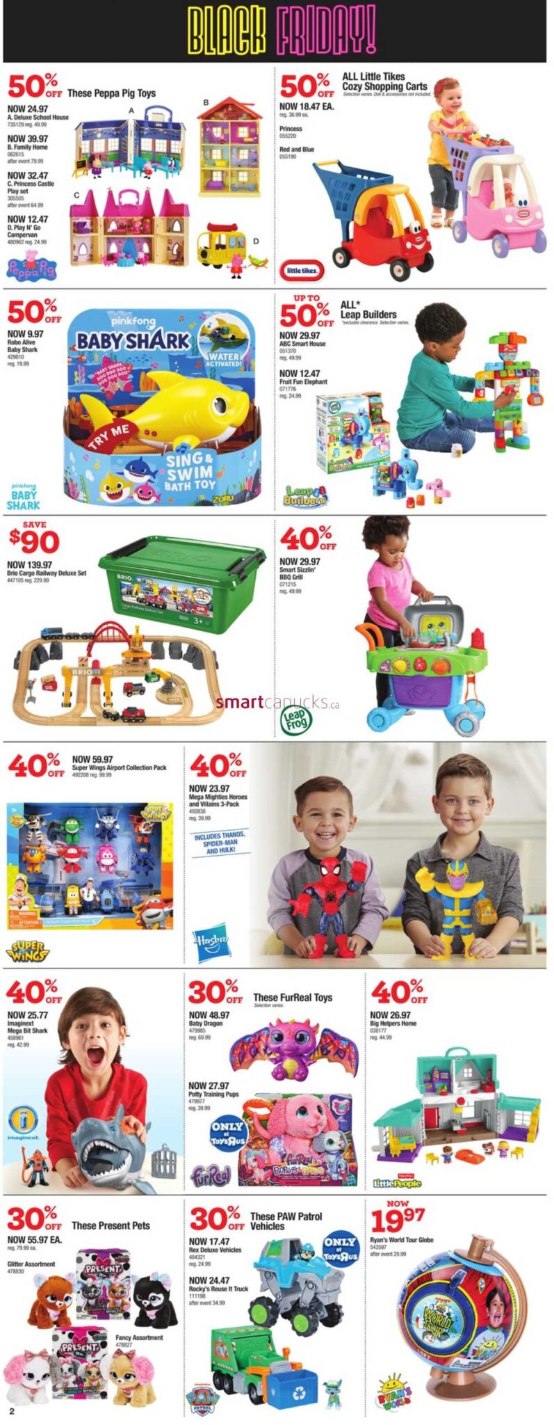 Toys R Us Black Friday Deals Canada 2022