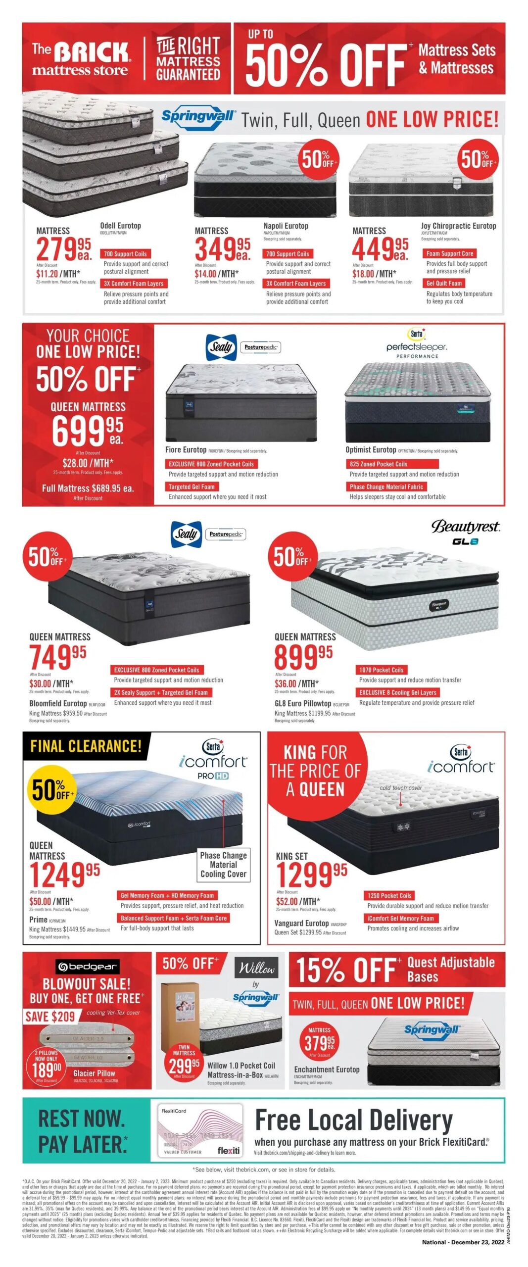 The Brick Boxing Day Sales 2023