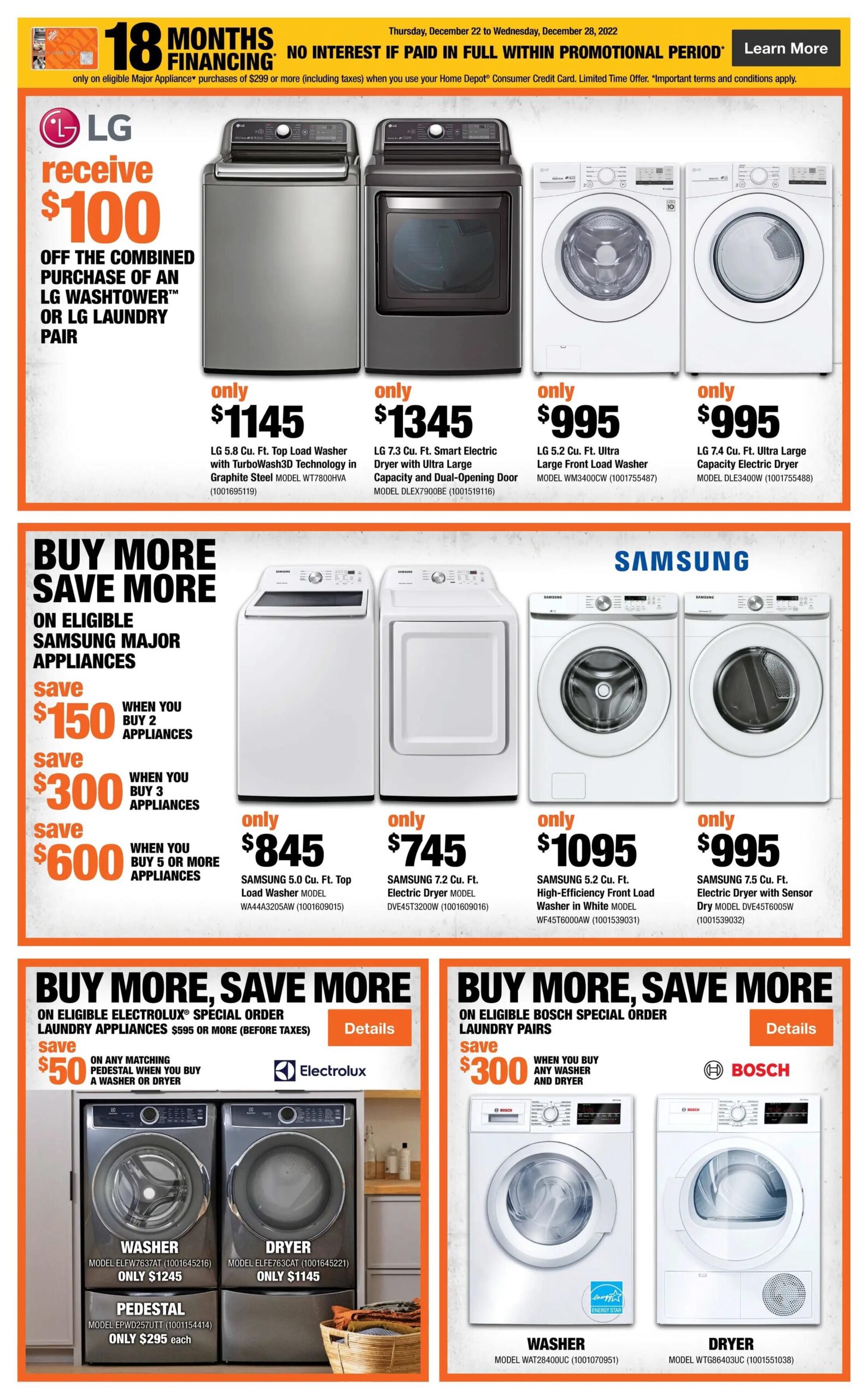 Home Depot Boxing Day Sale Flyer 2022
