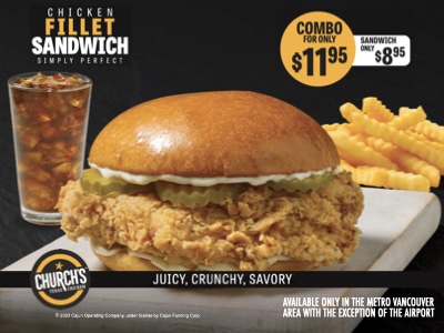 Church's Chicken Coupons and Specials