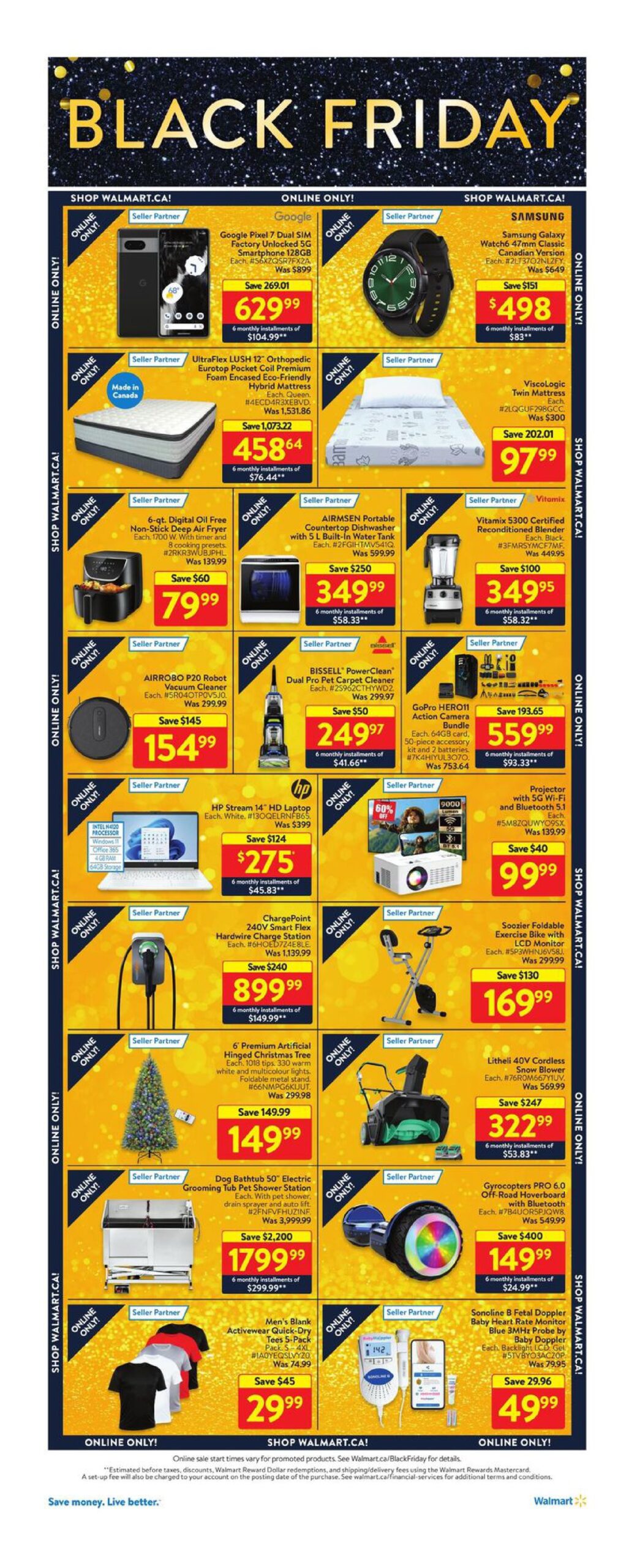 Walmart Black Friday Flyer Deals 2024 Canada