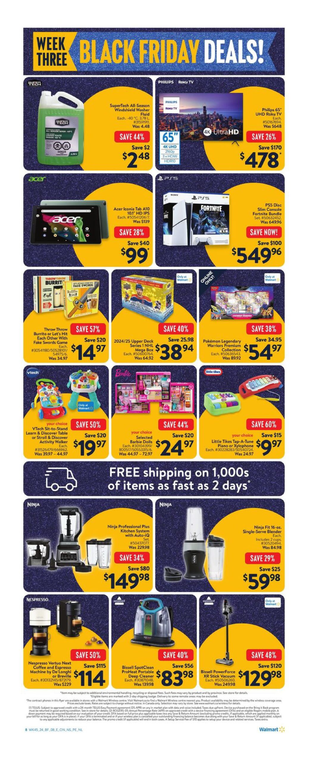 Walmart Black Friday Flyer Deals 2025 Canada