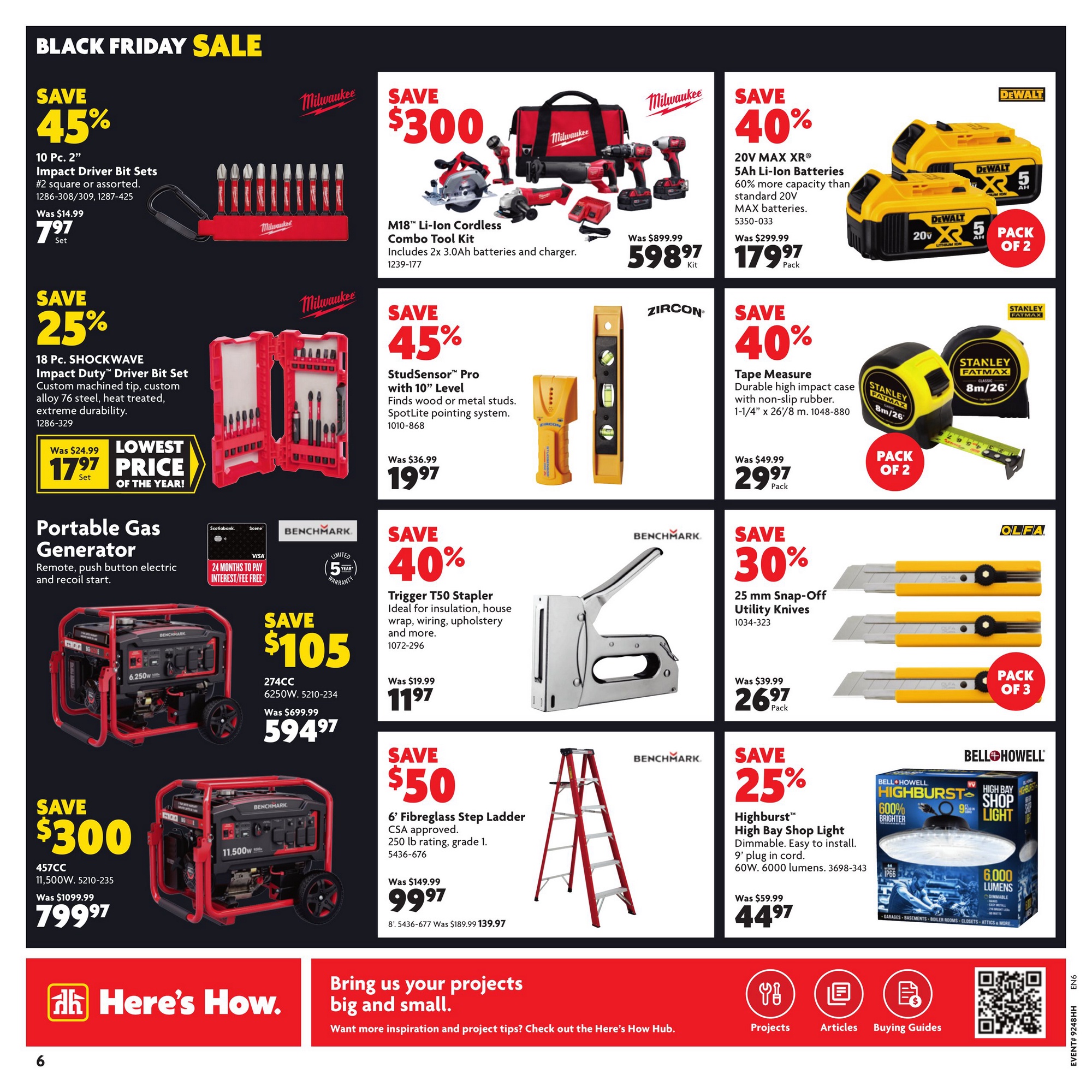 Home Hardware Black Friday Sale Flyer 2025