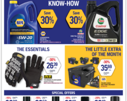 NAPA Auto Parts Flyer