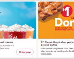 Tim Hortons Deals