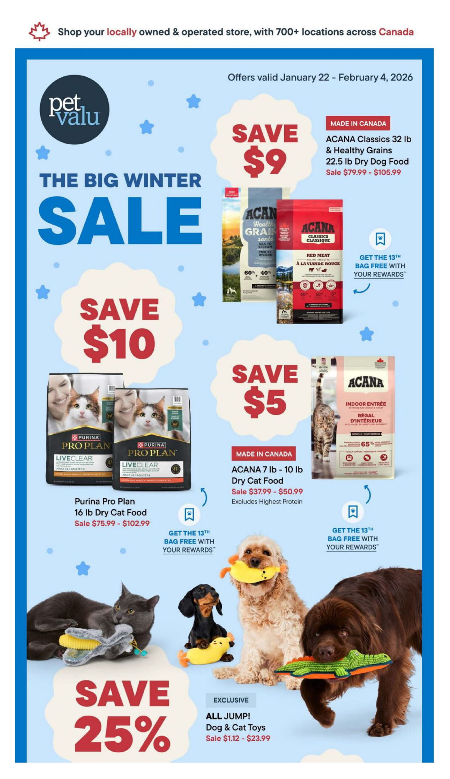 Pet Valu Weekly Specials