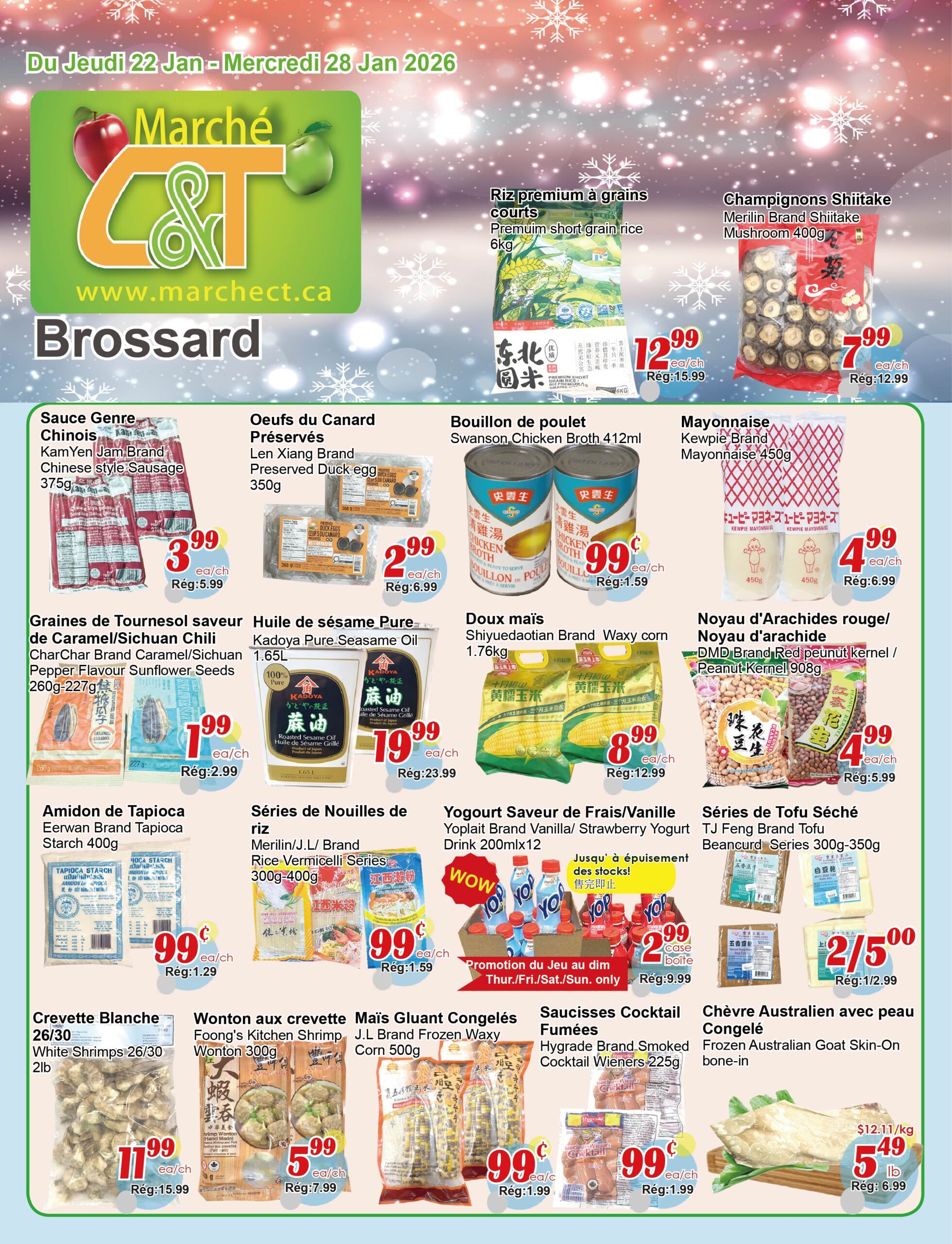 C&T Weekly Specials