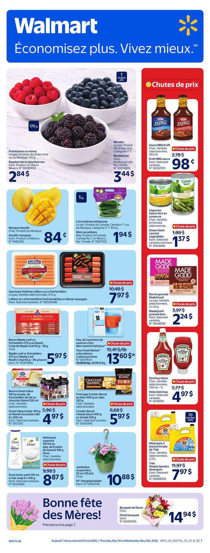 Circulaire Walmart 07.05.2026