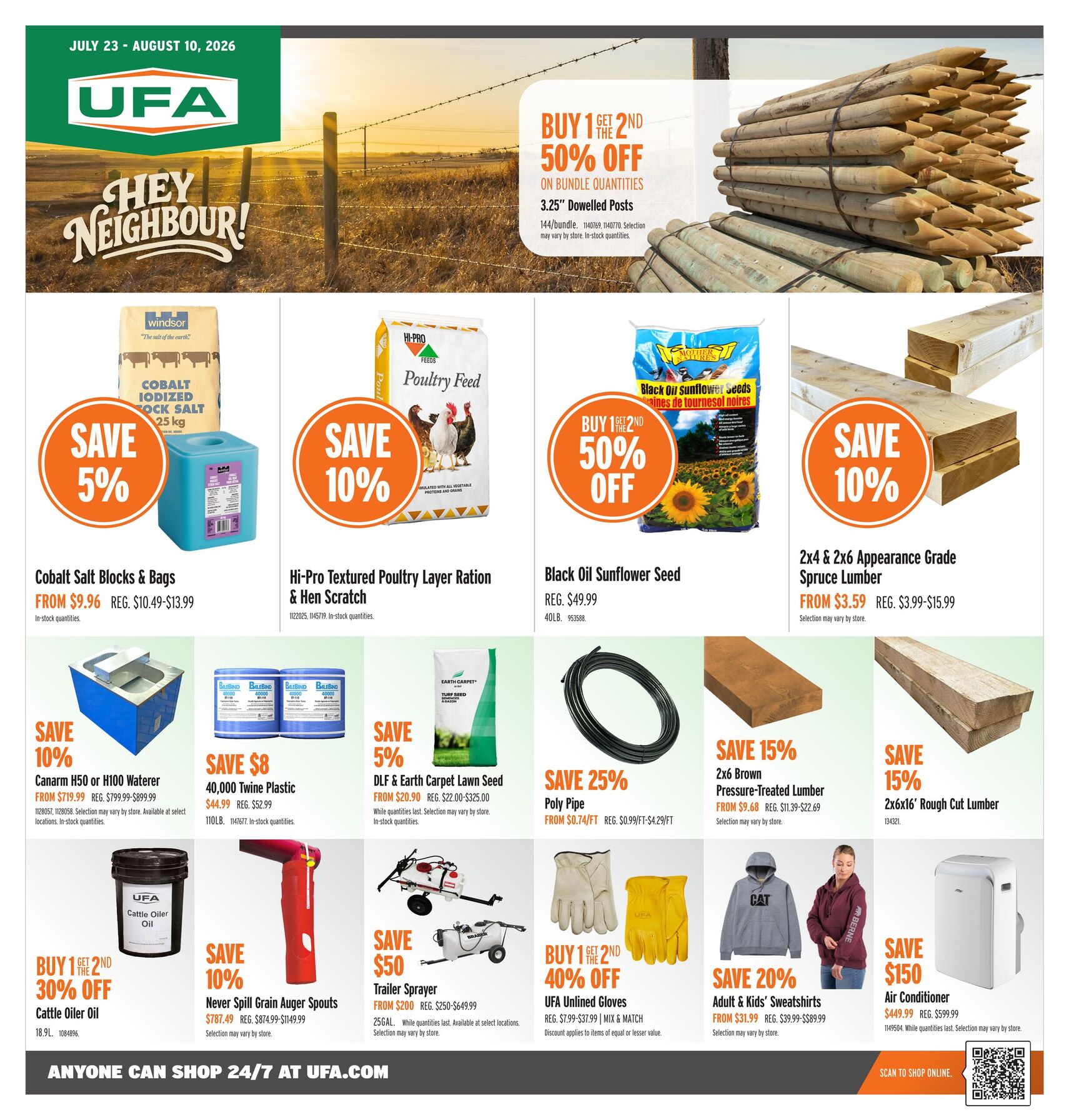 UFA Weekly Flyer