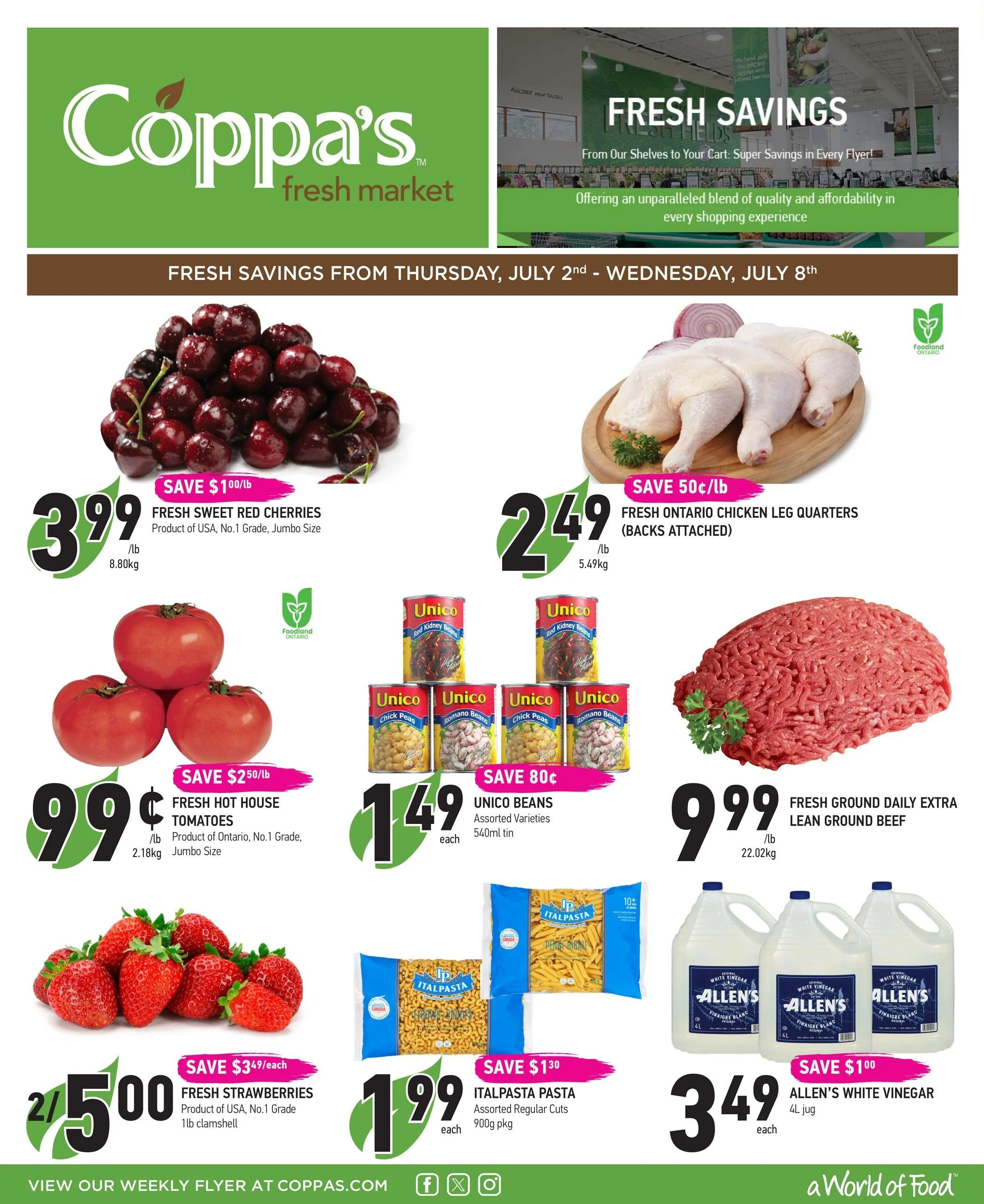 Coppa's Flyer