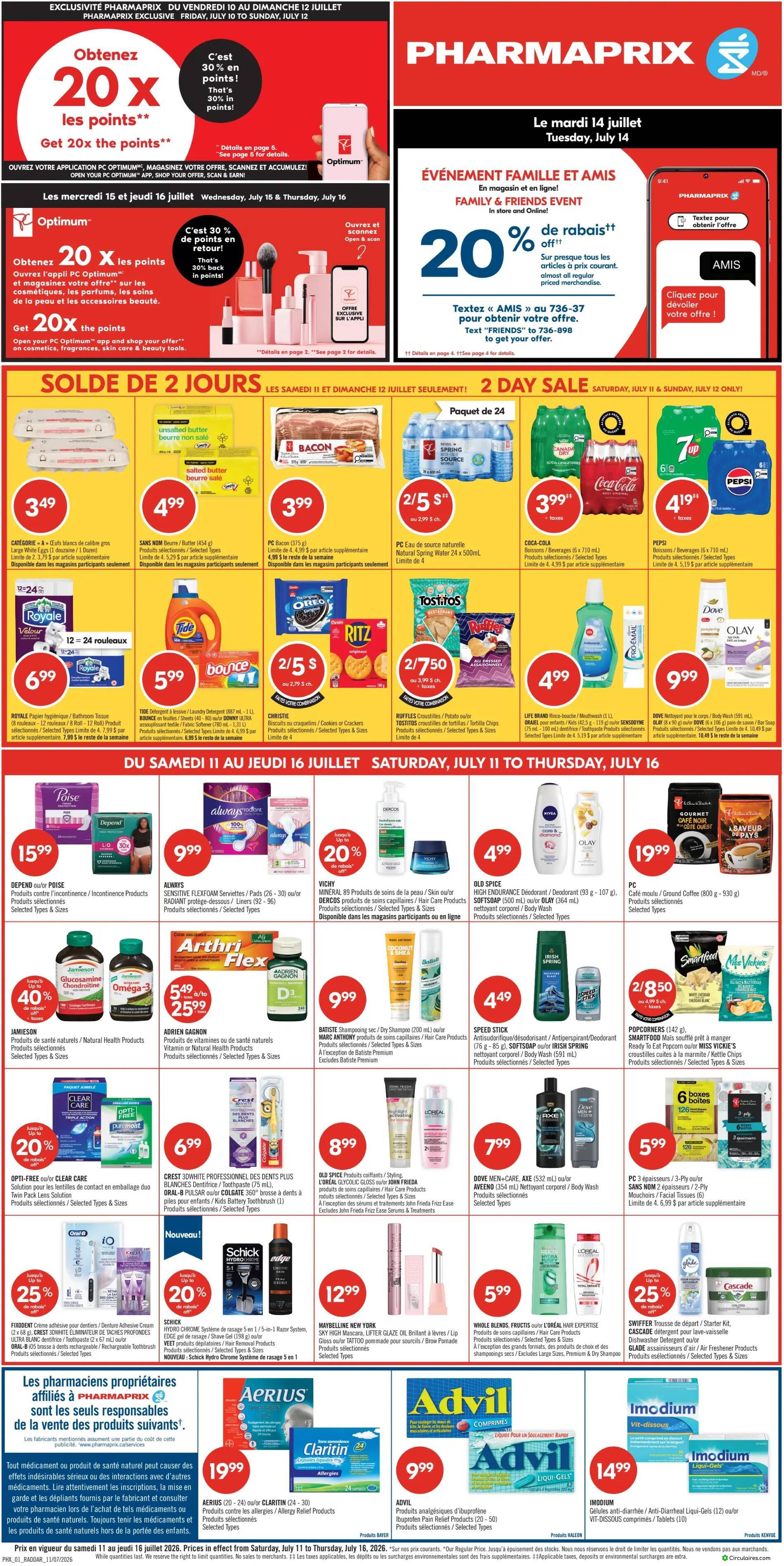 Pharmaprix Flyer