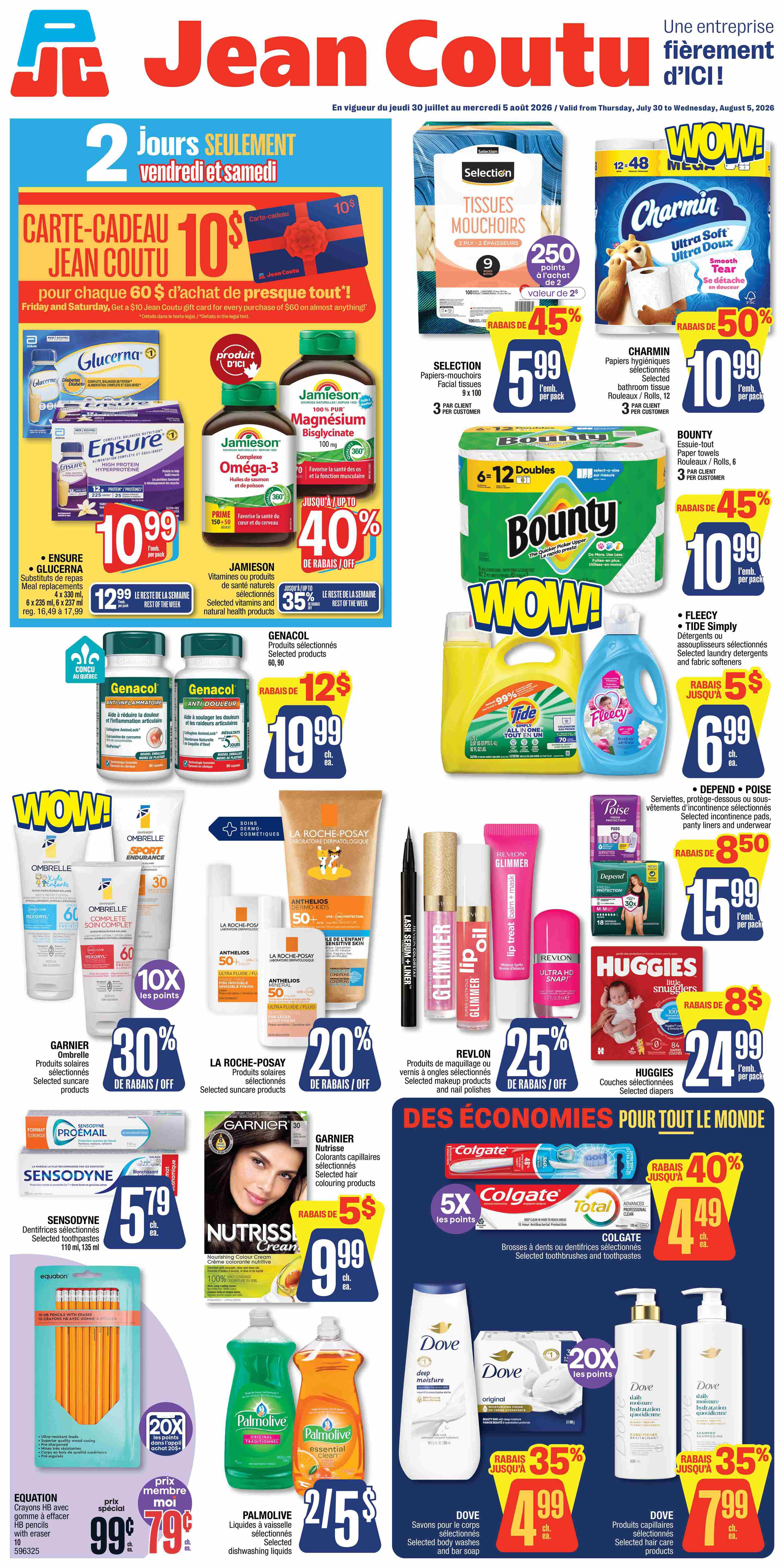Circulaire Jean Coutu 30.07.2026