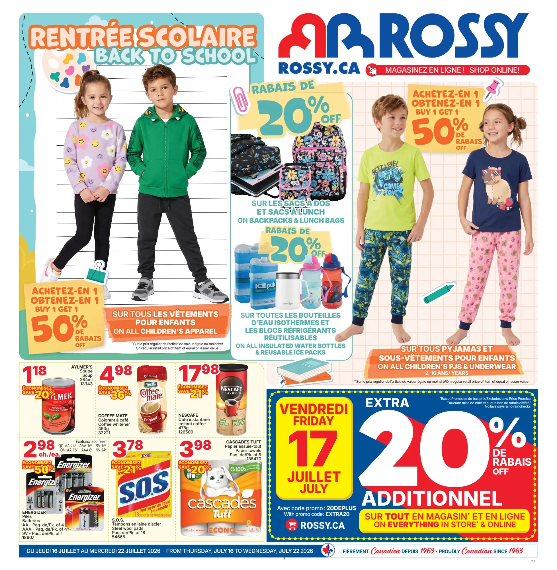 Rossy Flyer Sale