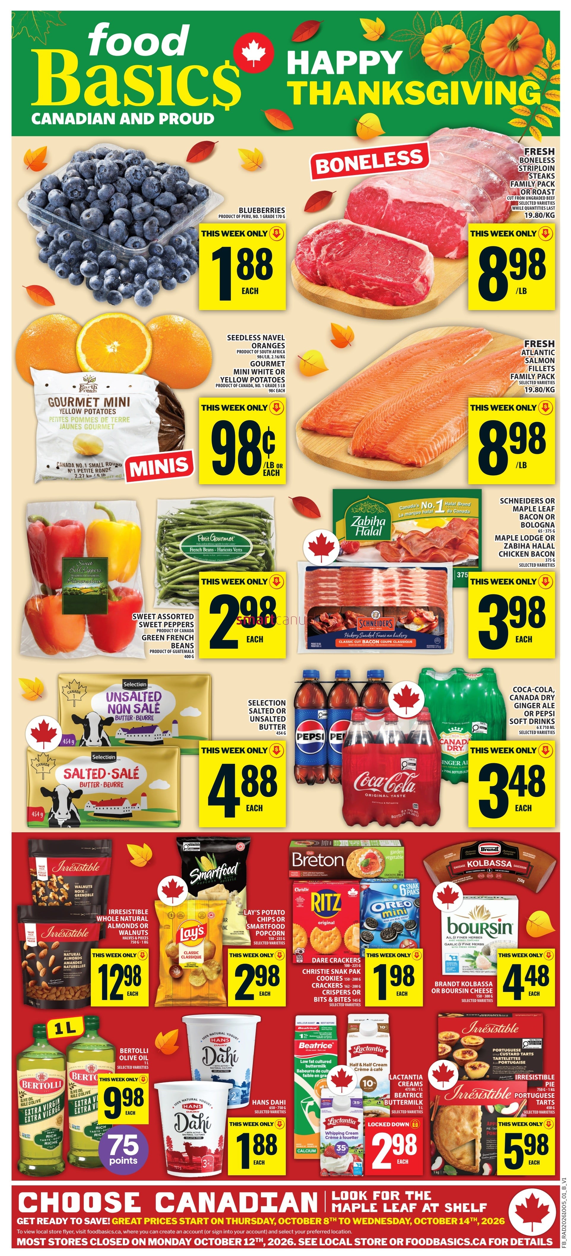 Food Basics Flyer 08.10-14.10